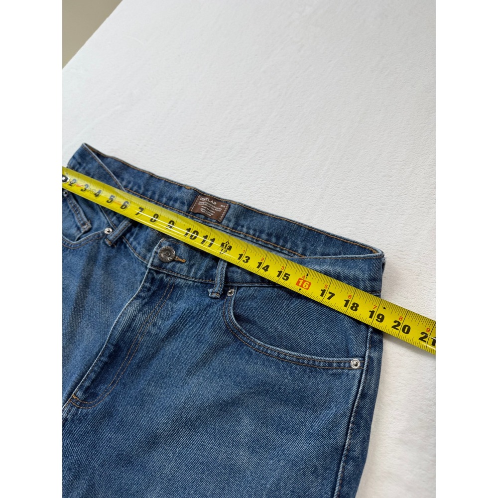 Pintlar Jeans Mens 38x36 Blue Good Straight Leg 100% Cotton Rugged Denim - Picture 12 of 12